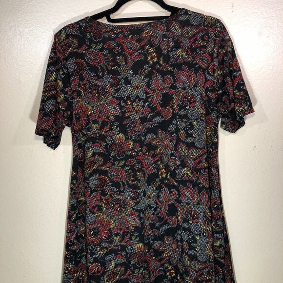 LuLaRoe Blouse Floral Print Size M - Picture 4 of 5